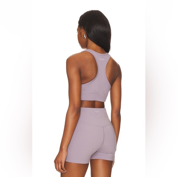 Anine Bing Athletic Biker Short and Bra Set - Picture 2 of 3